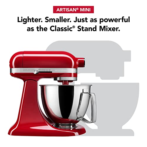 KitchenAid Artisan Mini 3.5 Quart Tilt-Head Stand Mixer - KSM3316X - Empire Red