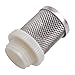 Stainless Steel 3/4 Inch Pump Suction Strainer with Basket Hose Filter for Garden, Lawn, Agriculture, and Industrial Irrigation Water Systems(1/2inch)