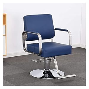 FMOGG Hydraulischer Salon-Liege-Tattoo-Stuhl Friseurstuhl Booster-Stühle, Schwerlast-Liege-Hydraulik-Haar-Styling-Stuhl Friseur-Tattoo-Stuhl Für Salon-Schönheitsgeräte (Color : B)