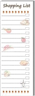 Shopping List Magnetic Memo Stick on Fridge Notepad. Food to Shop for Design on a Magnetic Shopping List pad Diet Planner Kitchen Daily Planning Tool 50 Tear Off Pages
