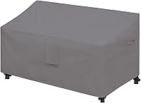 Vista 14 de Easy-Going Funda impermeable para sofá de patio de 3 plazas, resistente a los rayos UV, resistente a la intemperie, funda para muebles de patio