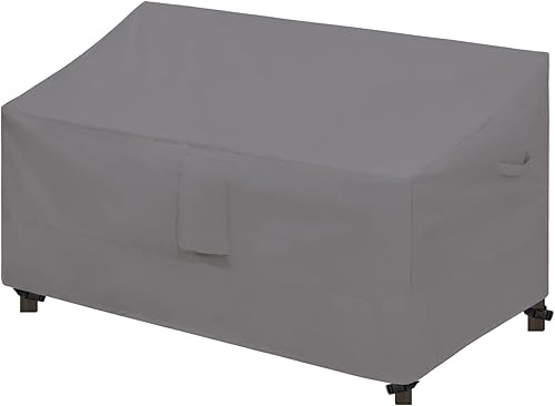 Miniatura 14 de Easy-Going Funda impermeable para sofá de patio de 3 plazas, resistente a los rayos UV, resistente a la intemperie, funda para muebles de patio, con