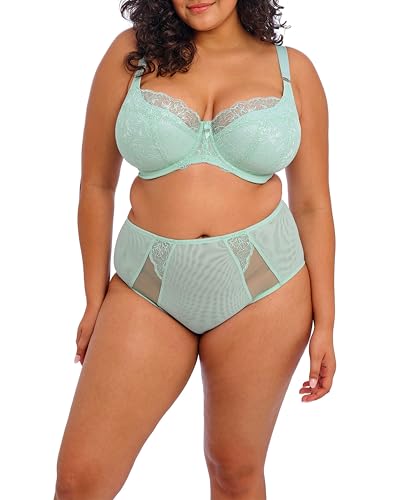 Elomi Women's Brianna Plus Size Underwire Padded Half-Cup Bra, Frozen, 44E2