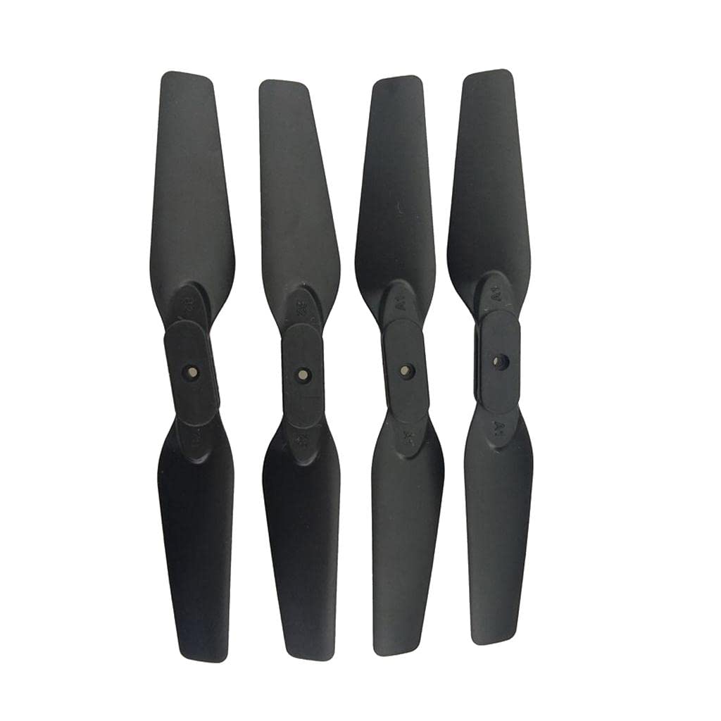 MagiDeal Set Hélice & Protection & Train D'atterrissage pour E58 S168 JY019 RC Drone