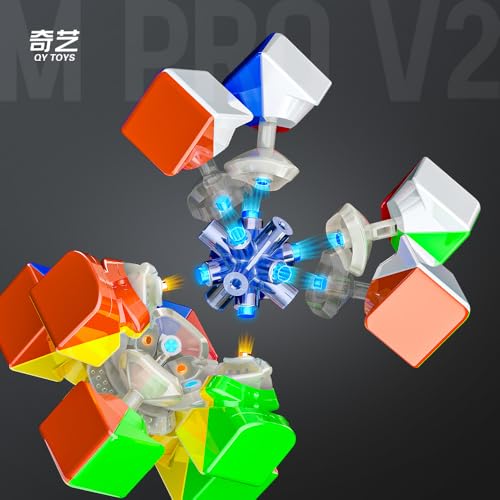 Image of Cubelelo QiYi M Pro v2 3x3 Magnetic Speedcube, Flagship Model for Stability