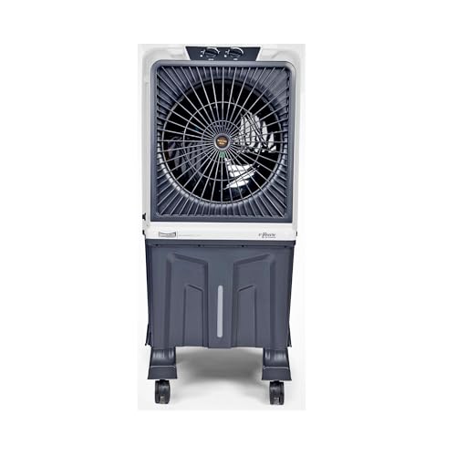 Image of SUMMERCOOL Alvaro 95L Desert Air Cooler with powerful 16 inch motor | Inverter Compatible | 45Ft Air Throw | Double ball bearing Motor | Drain Hole | 1 yr Warranty | Grey