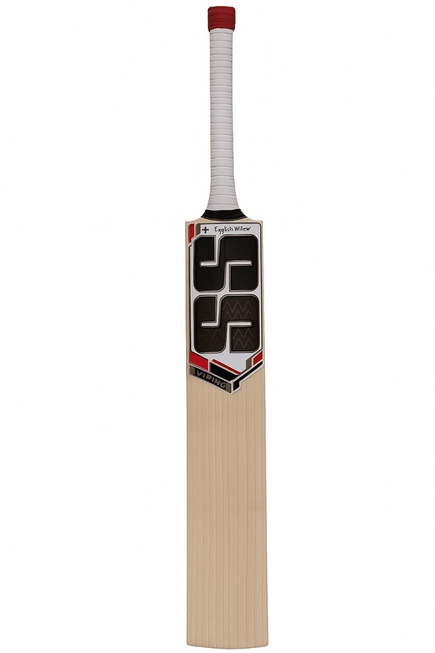 SS Tiger English Willow Cricket Bat | for Men & Boys | Material: Wood | Air Dried Willow | Latest Shape with Massive Concave | Professional Cricket Bat