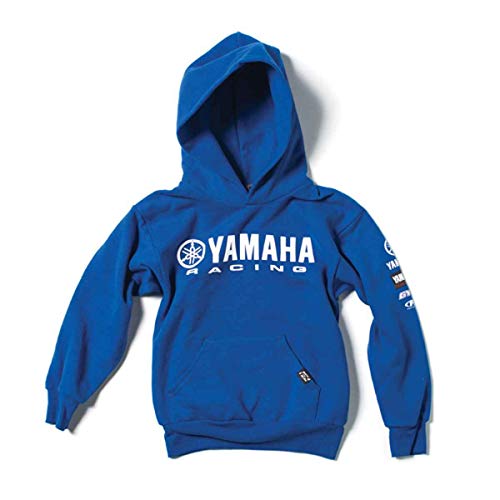 Factory Effex Youth Yamaha Racing Hoody (LARGE) (BLUE)