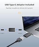 Spedal 4K Webcam with Tripod, Wide Angle 120° USB Webcam, Sony 1/2.8" Sensor, Dual Microphones, Remote Control, Auto Focus for Video Conferencing, Online Meetings, Streaming, Zoom & Teams - Image 7