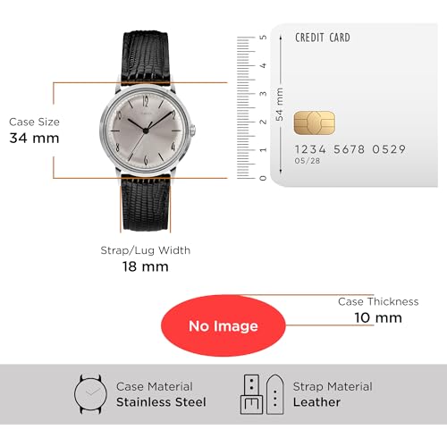 Image of TIMEX Marlin Reissue Mechanical Handwind Watch for Men with Round Dial & Water Resistant Man's Wrist Watches