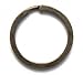 Shapenty 25PCS Antique Bronze Flat Split Key Chain Ring Connector Metal Keychain Keyring Clip Loop Holder, 1.2 Inch, Bronze Tone