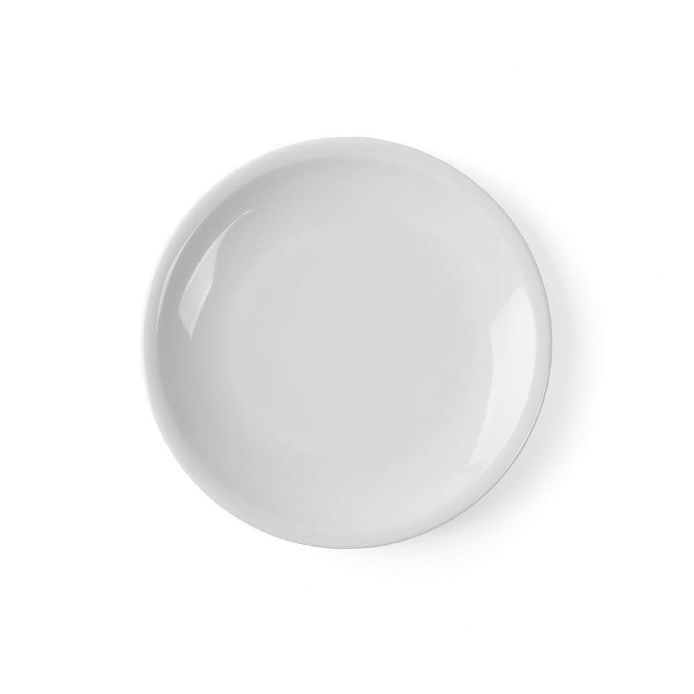 Holst porcelaine – CT 019 FA1 – Lot de 12 assiettes à dessert, Porcelaine, Blanc., 18.7 x 18.7 x 2.2 cm