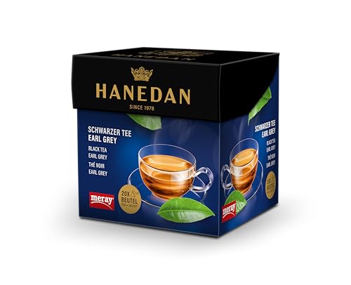 MERAY Hanedan Té Negro Earl Grey – 20x2,5g Bolsitas individuales – 50g