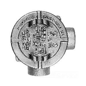 EAJL16 Conduit Outlet Box 1/2" Hubs with Cover and Mounting Feet