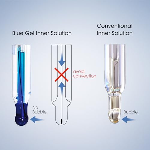 Image of Apera Instruments PH60-SA Handheld pH Meter Tester Kit with LabSen 845 ATC pH Electrode for Lab-Grade pH Measurement in Strong Alkaline or High Salinity Water Solutions
