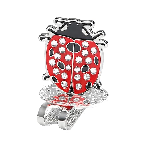 LKMUPNR Marqueur balle golf coccinelle strass femme