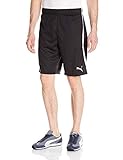 Puma Men's Formstripe Mesh Shorts 10 Inch, black/White, Medium