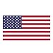 United States Heavy Duty Vinyl Bumper Sticker (3 x 5 Inches)