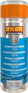 Hycote Fast Drying Aerosol Car Spray Paint, Fluorescent Orange, 400 ml