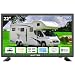 Antteq AE22F5C-T21 Fernseher 22 Zoll (55 cm) 2K D-LED mit 230V & 12V KFZ-Adapterl, Triple Tuner DVB-C/T2/S2, Hotel Modus, Dolby Audio, VGA, HDMI, USB, SCART & CI+ – Ideal für Wohnmobil, Camping, LKW