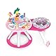 Bright Starts, Around We Go Tropic Coral 2-in-1 Spielstation & Lauflernwagen, Spieletisch mit Lichtern & Musik, 10 Aktivität Spielzeug, motorische Entwicklung, rosa, ab 6 Monaten
