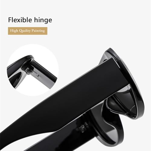 Retro Women Glasses Fashion Candy Color Shades Uv400 Men Wide Legs4