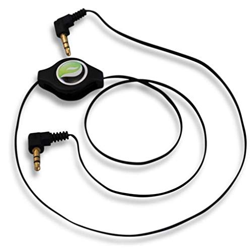 Cable auxiliar retráctil 3.5mm para audio miniatura 2