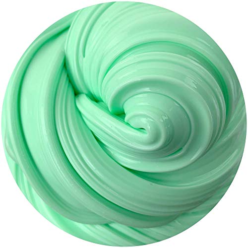 Mint Cream (8oz) - Scented Thick & Glossy Slime - Handmade in USA - Dope Slimes - Thumbnail 3