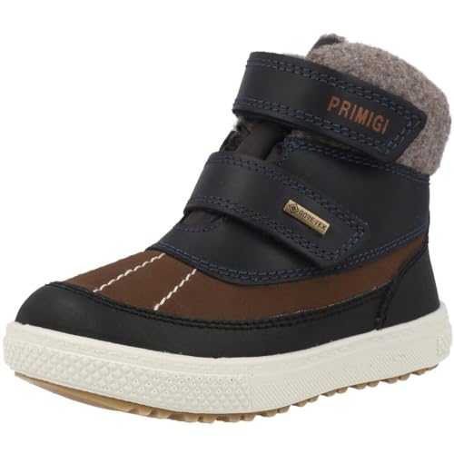 Primigi Barth 19 GTX Ankle Boot Leather GORE-TEX Wool Navy Ideal for Cold Weather Comfort