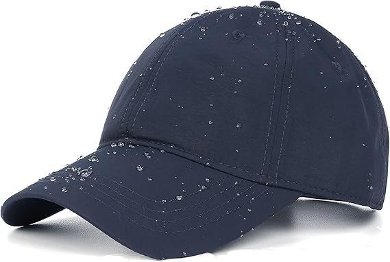 Custom Logo Oversize XXL Quick Dry Baseball Cap,Breathable Dad Hat for Heads 20.5"-26.5",Adjustable Soft Crown Running Cap - Image 2