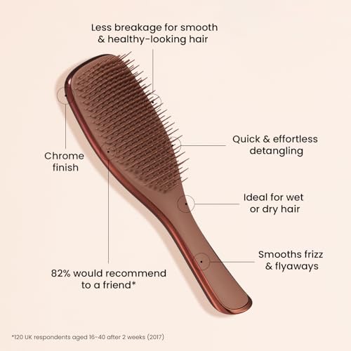 Tangle Teezer Ultimate Detangler Hairbrush, For Wet & Dry Hair, Detangling Brush For All Hair Types - Image 4