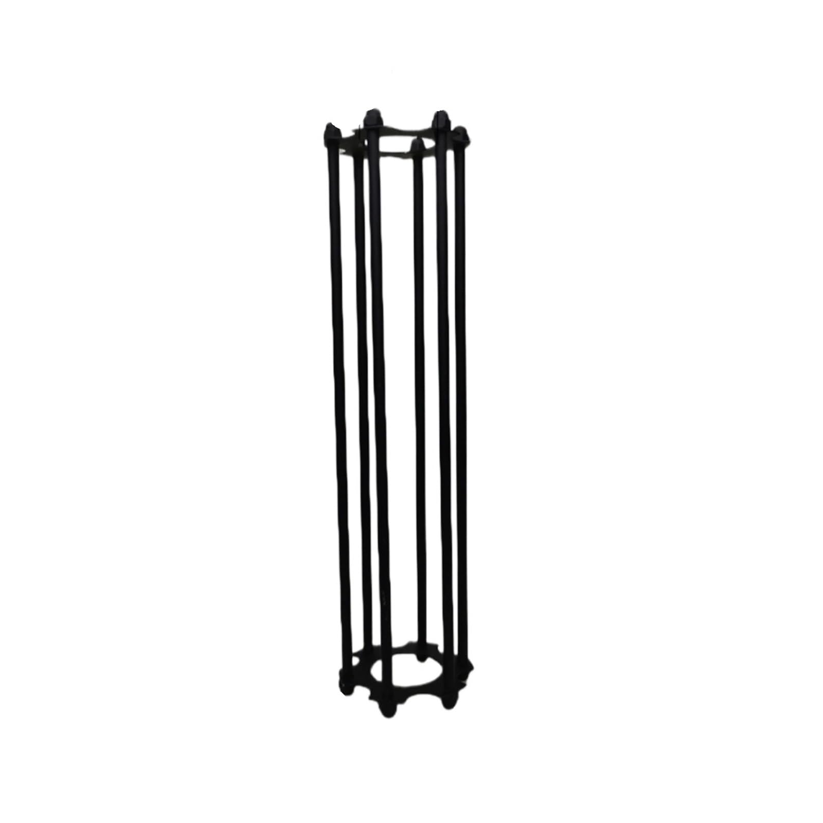 Quxetlryz One Color Metal Lamp Cover Finished Iron Cage Lampshade Vintage Diy Shade Industrial Retro Metal Lighting Accessories(Size C)