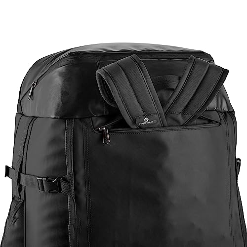 Eagle Creek Cargo Hauler 60L Duffel Bag For Travel With Made With Water-Repellent, Abrasion-Resistant Tpu Fabric With Backpack Straps And U-Lid With Storm Flaps, Jet Black #TOP7
