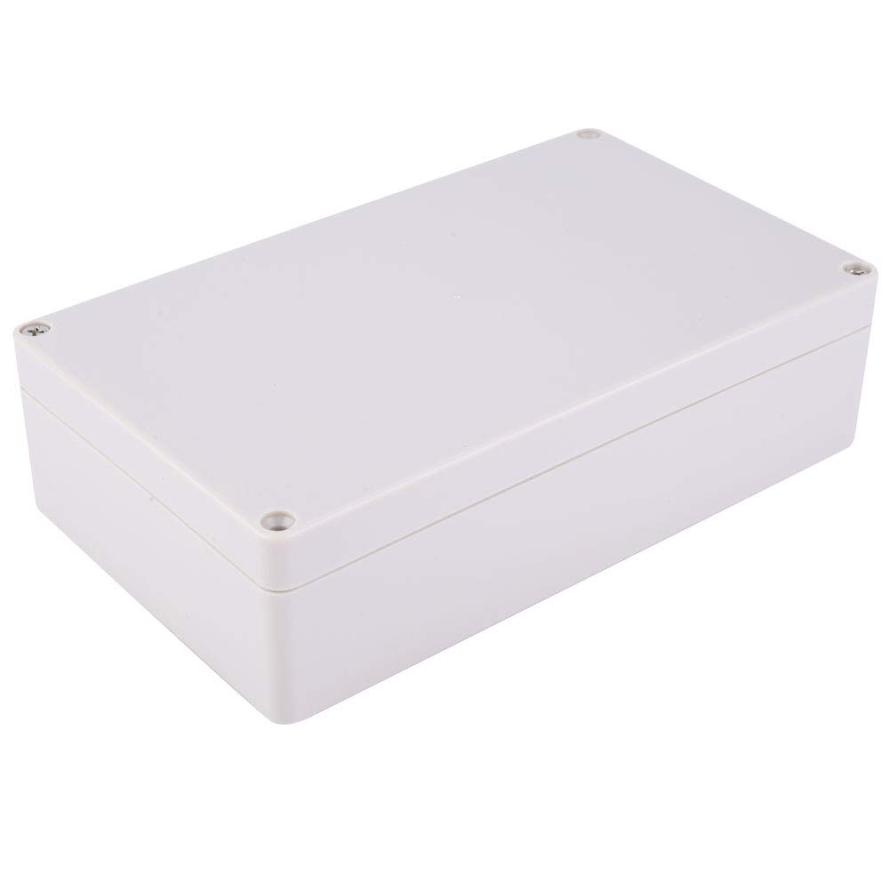 Marhynchus ABS Outdoor Junction Box IP65 200x120x55mm with Mounting Holes for Electrical Wiring Protection in Garden, Yard, Industrial Use