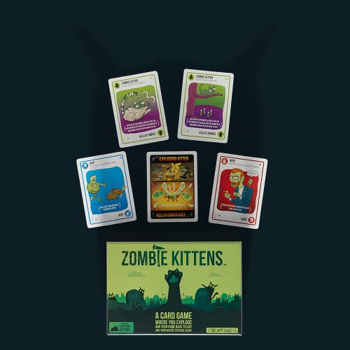 Zombie Kittens by Exploding Kittens Card Games for Adults Teens