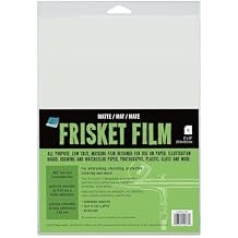 Grafix Frisket Low Tack MTE 9X12 Pkg/6