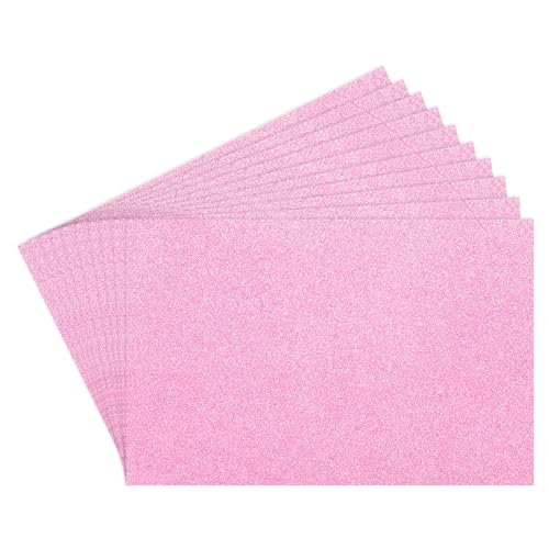 Mousse à paillettes artisanale 30x20cm et papier mousse pour scrapbooking et DIY