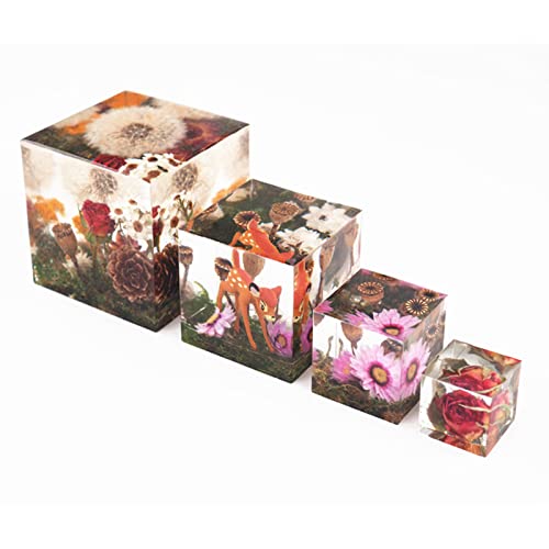 Moule cube résine époxy UV carré pour création bijoux DIY faits main