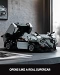 Nifeliz HURYRA Sports Car Building Set, 1:14 Scale Supercar Model Building Set for Display and Collectors, Ideal Gift for Adults and Car Lovers (1,191 PCS, NF10318)