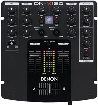 Amazon | DENON DN-X120 DJミキサー ブラック | DJミキサー | 楽器 