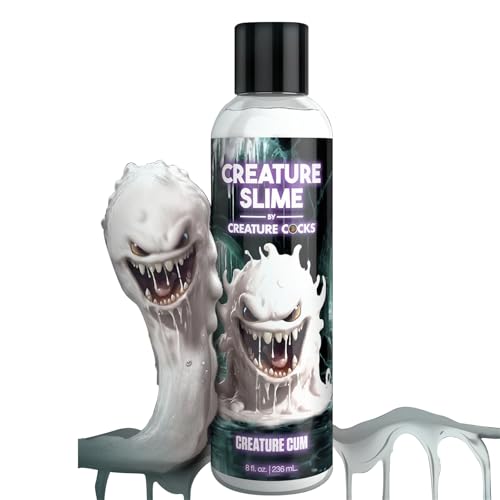 Fantasy White Thick Lube - Fake Horse Gooey Cum for Squirting Dildo Sex Toy for Woman Men Roleplay Jizz Lubes Couple Sex Toys Monster Dildos Cums Unique Jizz Lubricant - American Made