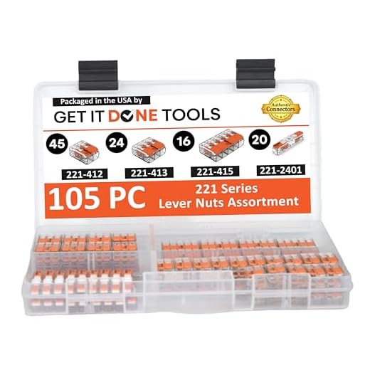 WAGO 221 Lever-Nuts Wire Connector Kit