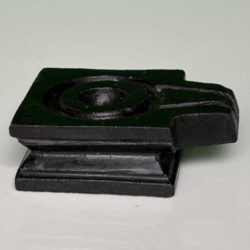 Image of Jaleri Yoni Base, Lingam Holder, Jalahari, Goripitham, Aadhar Saktipith Pitham Argha Stand Panapitham Hasta Kamal Base Jaleradhari For Narmadeshwar Shivling (3 Inch Square jaladhari)