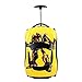 Valigia 3D per Bambini Auto Viaggio Bagagli Bambini Trolley Valigia per Ragazzi Valigia con Ruote per Bambini Rolling Bagagli Valigia, Giallo (Giallo) - 20072510365