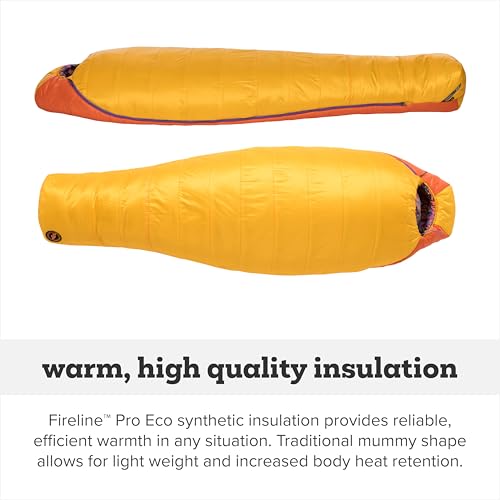 Big Agnes Anthracite - Bolsa de Dormir, 20 Grados, Regular (Mujer) miniatura 4
