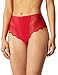 Produktbild Schiesser Damen Highwaist Thong Unterwäsche, rot, 38