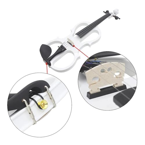 Violon Électrique Amplifié avec Sortie Casque Intégrée - 5