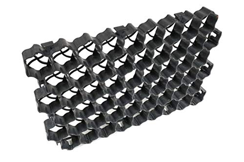 12 Stück 40RLG Rasengitterplatten 60x40x4cm Rasenwabe Paddockplatte Bodengitter