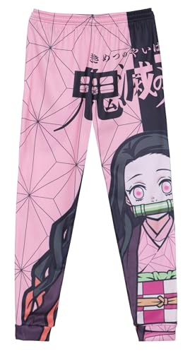 Anime Fleece Joggers Pants Drawstring Jersey Sweatpants Workout Athletic Track Pants for Women Men2