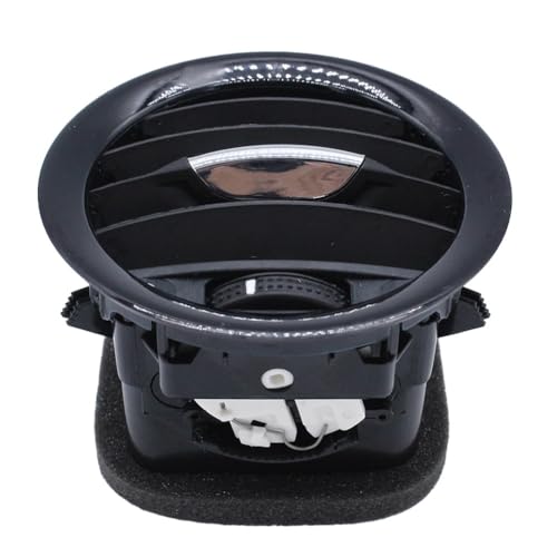 FUANA Rejilla de ventilación para Opel Corsa D y Opel Adam, repuesto ABS plateado, OEM 13417362 2201098